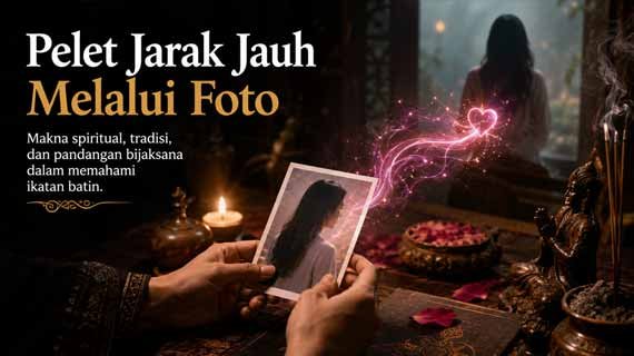 Pelet jarak jauh melalui foto